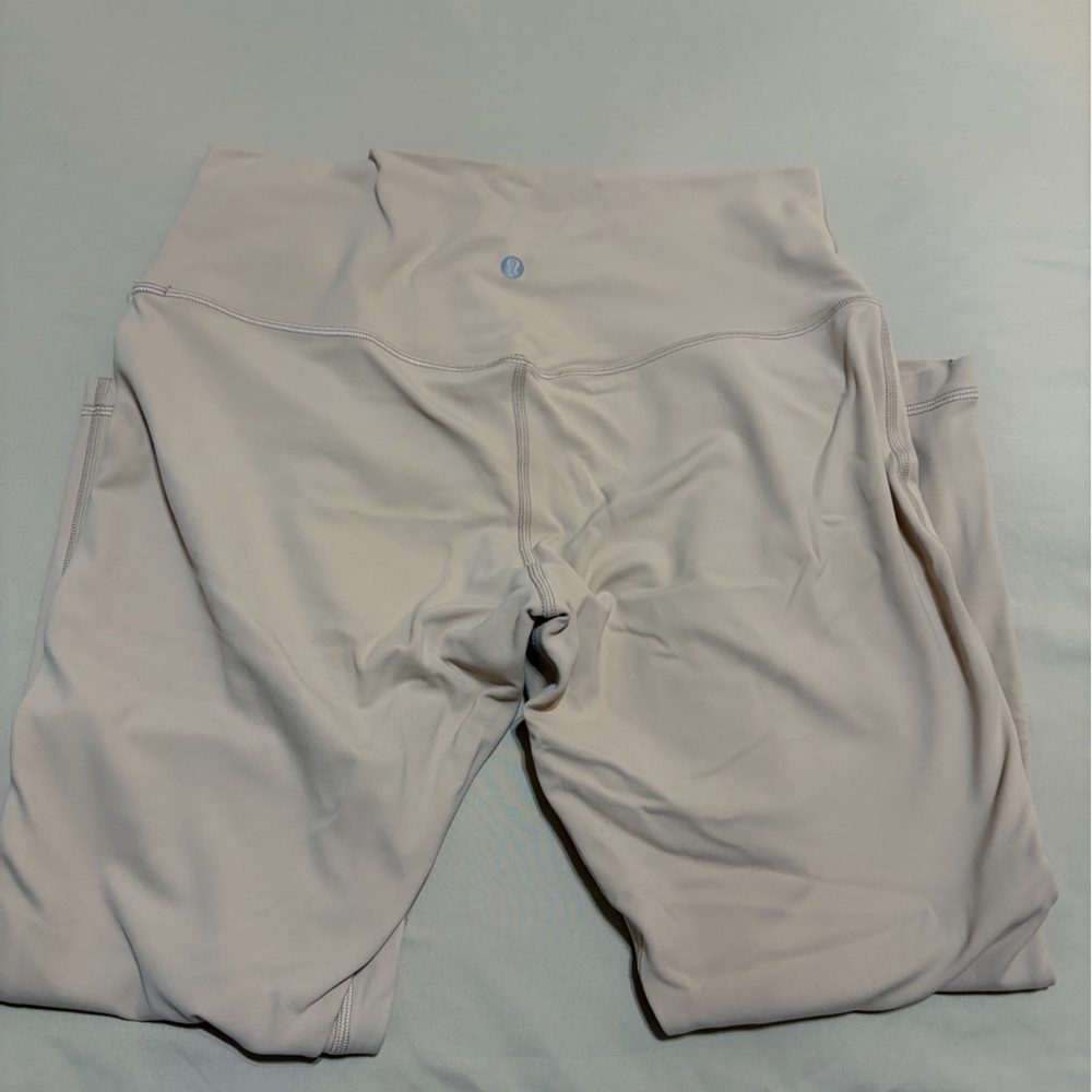 Lululemon Athletica Tan Align Cropped Leggings